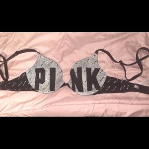 Pink Victoria secret bra